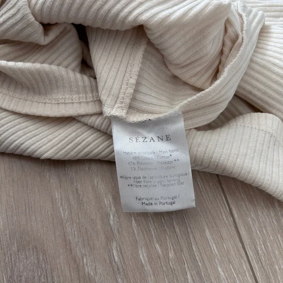 Sezane Caro Top in Cream Size S - Picture 7 of 11